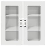 Kitchen Wall Cabinet with Door High Gloss White 80 x 31 x 80 cm - Rear View