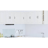 Dishwasher Panel Kalmar White 57 x 57 x 80 cm Engineered Wood