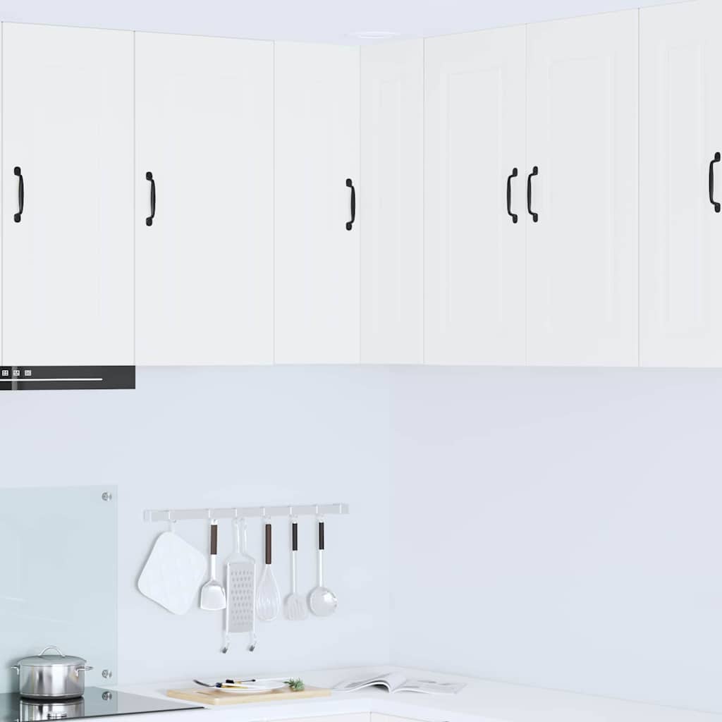 Kitchen Wall Cabinet White 57 x 57 x 80 cm Engineered Wood