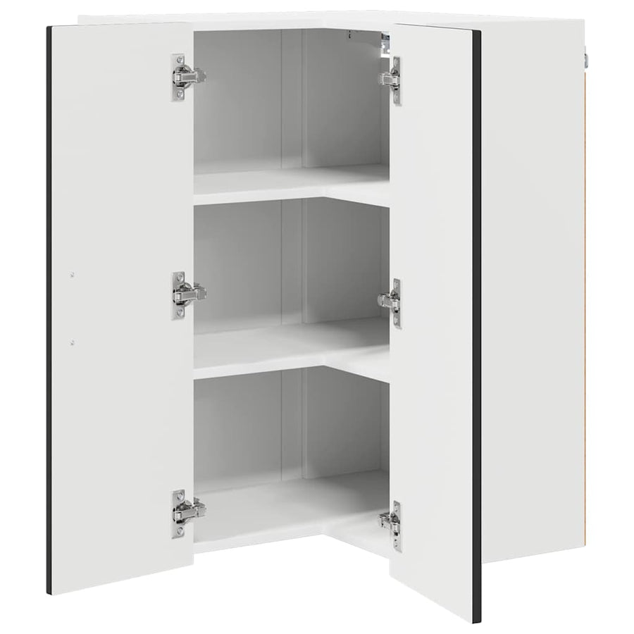 Dishwasher Panel Kalmar Black 57 x 57 x 80 cm Engineered Wood
