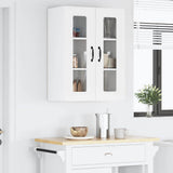 Kitchen Wall Cabinet White 60 x 31 x 80 cm Engineered Wood - Top-Down View