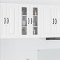 Dishwasher Panel Kalmar White 60 x 31 x 80 cm Engineered Wood