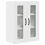 Kitchen Wall Cabinet White 60 x 31 x 80 cm Engineered Wood - Front View
