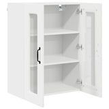 Kitchen Wall Cabinet White 60 x 31 x 80 cm Engineered Wood - 45-Degree Angle