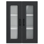 Dishwasher Panel Kalmar Black 60 x 31 x 80 cm Engineered Wood