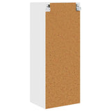 Kitchen Wall Cabinet White 40 x 31 x 100 cm Engineered Wood - Low Angle
