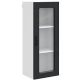 Dishwasher Panel Kalmar Black 40 x 31 x 100 cm Engineered Wood - Front View