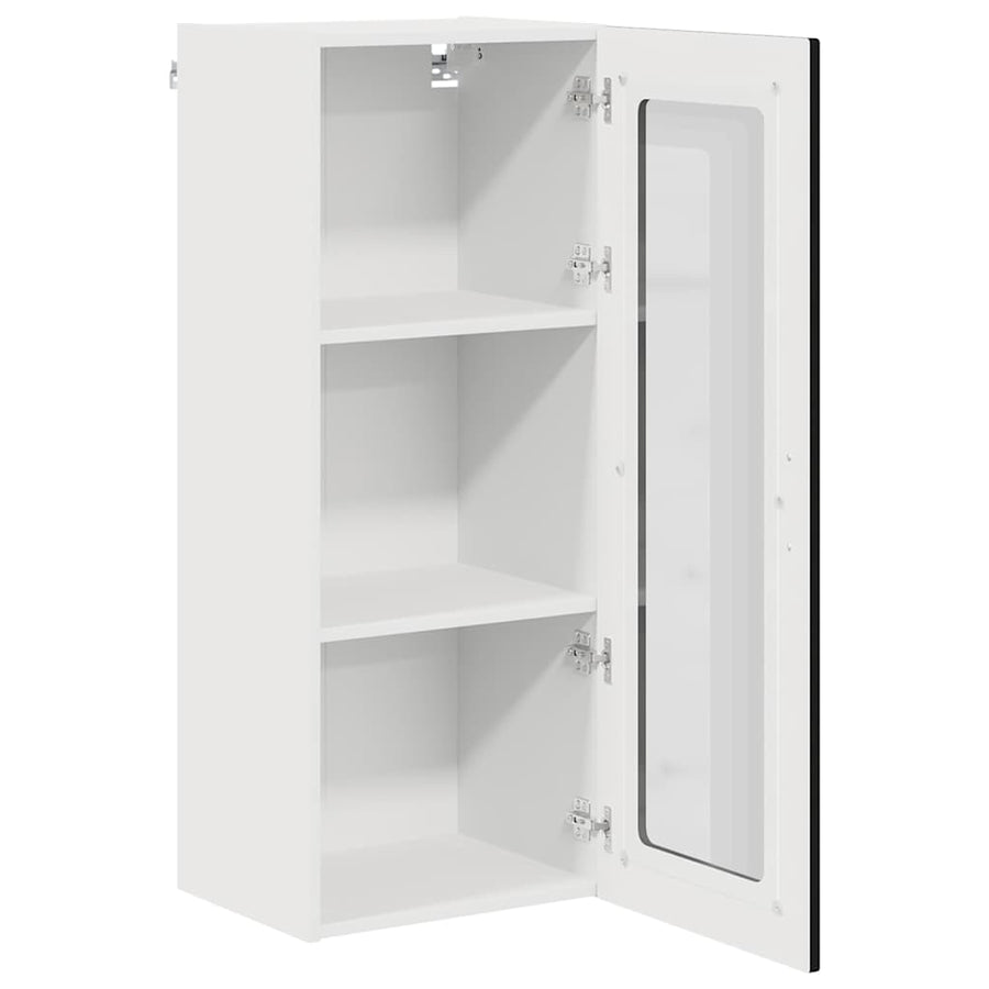 Dishwasher Panel Kalmar Black 40 x 31 x 100 cm Engineered Wood