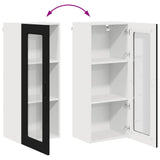 Kitchen Wall Cabinet Black 40 x 31 x 100 cm Engineered Wood - Extra Image
