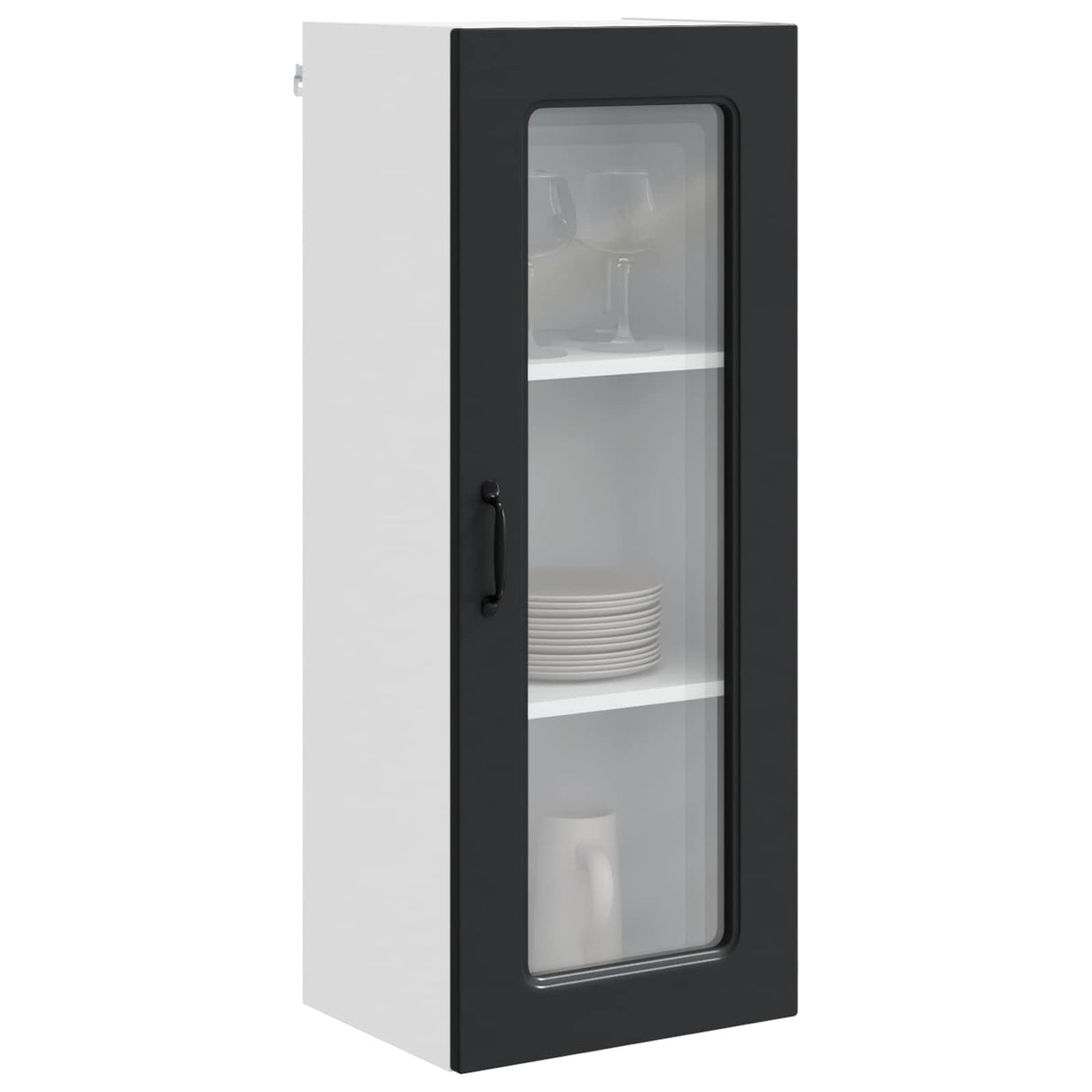 Dishwasher Panel Kalmar Black 40 x 31 x 100 cm Engineered Wood