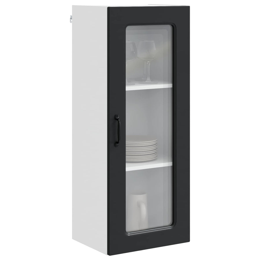 Dishwasher Panel Kalmar Black 40 x 31 x 100 cm Engineered Wood