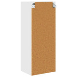 Kitchen Wall Cabinet High Gloss White 40 x 31 x 100 cm - Low Angle