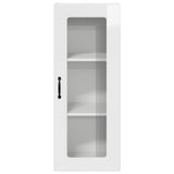 Dishwasher Panel Kalmar High Gloss White 40 x 31 x 100 cm - Rear View