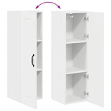 Kitchen Wall Cabinet White 30 x 31 x 100 cm Engineered Wood - Extra Image