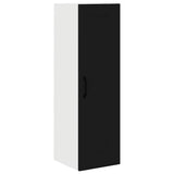 Kitchen Wall Cabinet Black 30 x 31 x 100 cm Engineered Wood - Front View