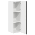 Dishwasher Panel Kalmar Black 30 x 31 x 100 cm Engineered Wood
