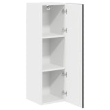 Kitchen Wall Cabinet Black 30 x 31 x 100 cm Engineered Wood - 45-Degree Angle
