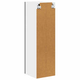 Kitchen Wall Cabinet Black 30 x 31 x 100 cm Engineered Wood - Low Angle