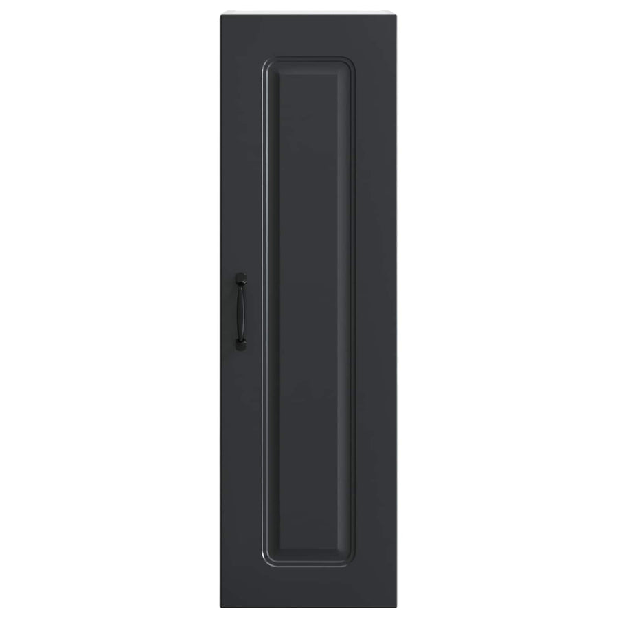 Dishwasher Panel Kalmar Black 30 x 31 x 100 cm Engineered Wood