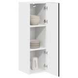 Dishwasher Panel Kalmar Black 30 x 31 x 100 cm Engineered Wood