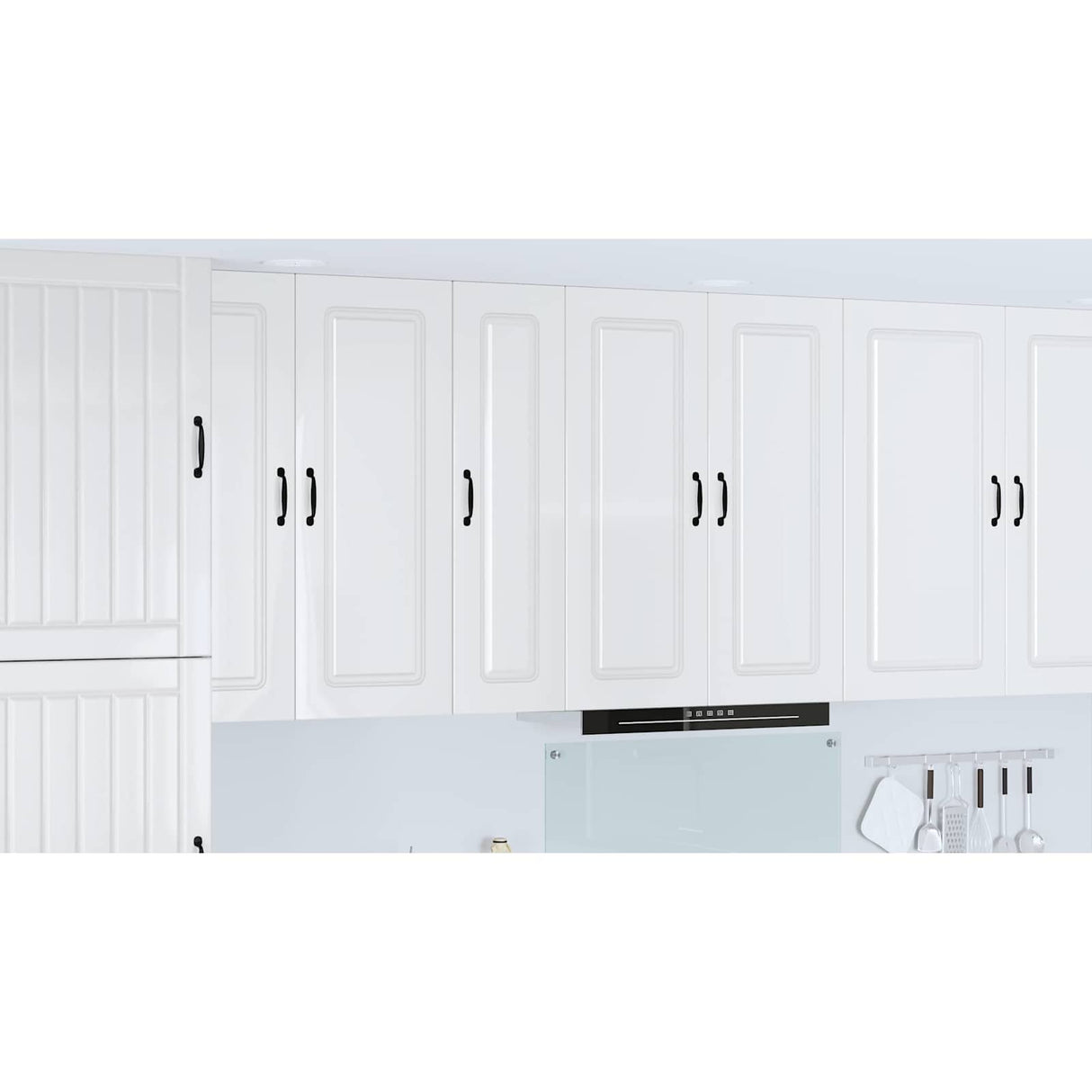 Dishwasher Panel Kalmar High Gloss White 30 x 31 x 100 cm