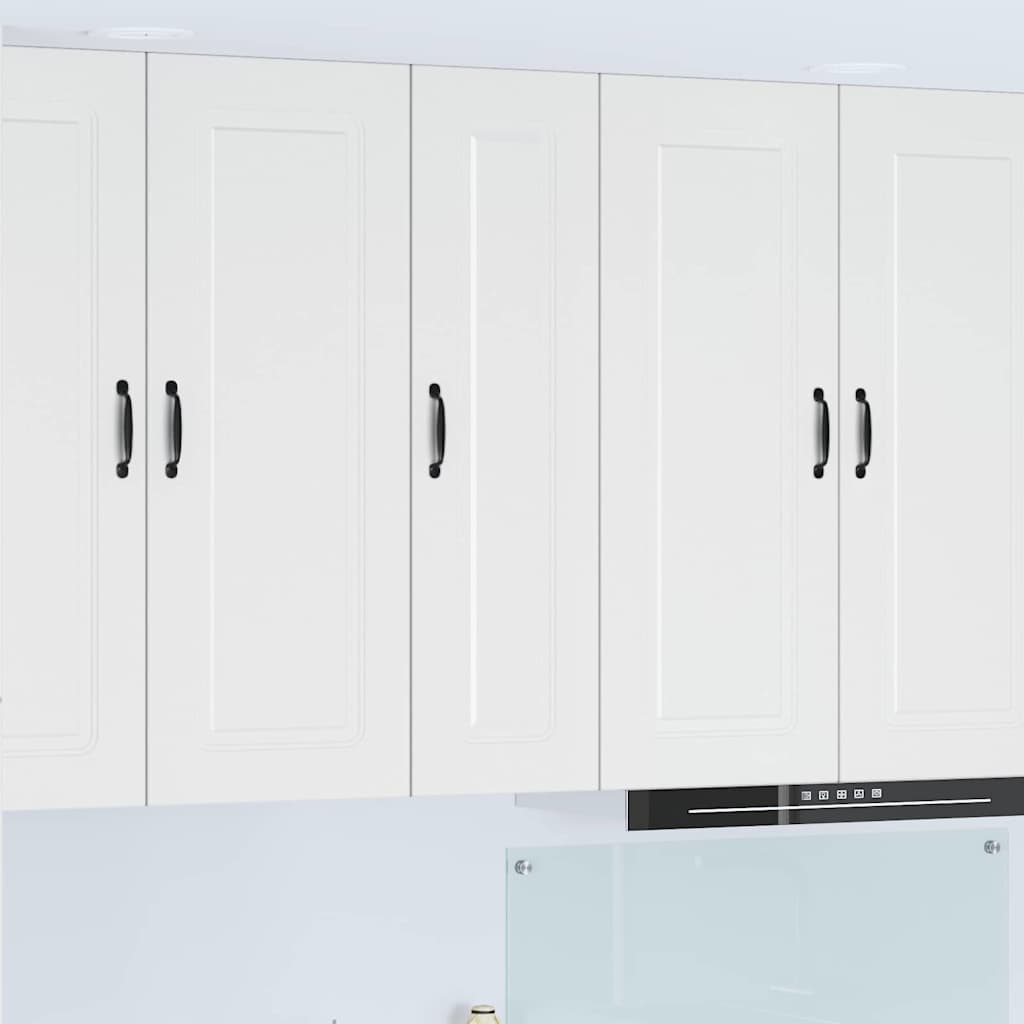 Kitchen Wall Cabinet High Gloss White 30 x 31 x 100 cm