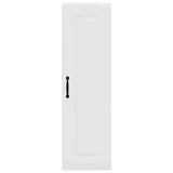 Kitchen Wall Cabinet High Gloss White 30 x 31 x 100 cm - Rear View