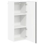 Dishwasher Panel Kalmar Black 40 x 31 x 100 cm Engineered Wood