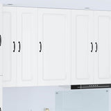 Dishwasher Panel Kalmar White 50 x 31 x 100 cm Engineered Wood