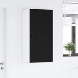 Kitchen Wall Cabinet Black 50 x 31 x 100 cm Engineered Wood - Top-Down View