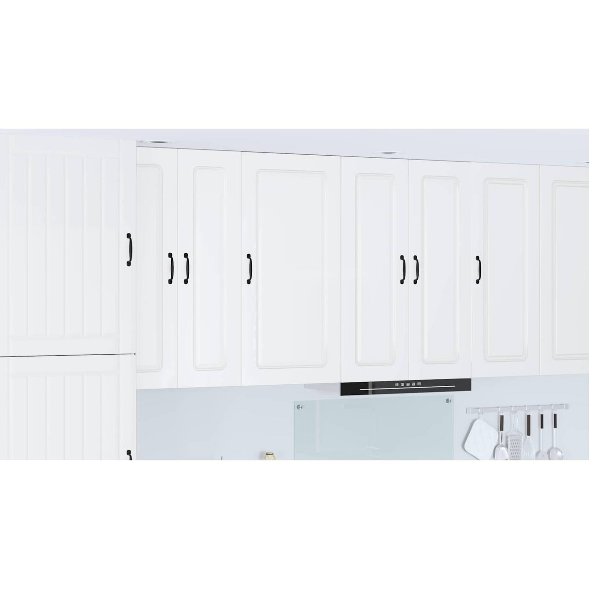 Dishwasher Panel Kalmar High Gloss White 50 x 31 x 100 cm