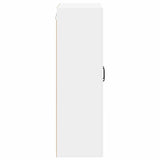 Kitchen Wall Cabinet White 60 x 31 x 100 cm Engineered Wood - Close-Up Angle