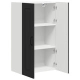 Dishwasher Panel Kalmar Black 60 x 31 x 100 cm Engineered Wood - 45-Degree Angle