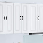 Dishwasher Panel Kalmar High Gloss White 60 x 31 x 100 cm