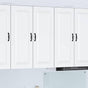 Dishwasher Panel Kalmar White 80 x 31 x 100 cm Engineered Wood