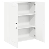Kitchen Wall Cabinet White 80 x 31 x 100 cm Engineered Wood - 45-Degree Angle