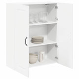 Kitchen Wall Cabinet White 80 x 31 x 100 cm Engineered Wood - Side View