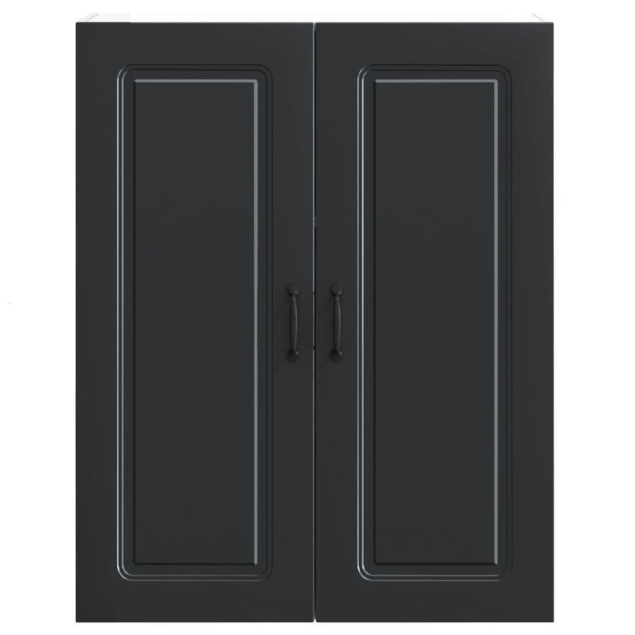 Dishwasher Panel Kalmar Black 80 x 31 x 100 cm Engineered Wood