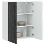 Dishwasher Panel Kalmar Black 80 x 31 x 100 cm Engineered Wood