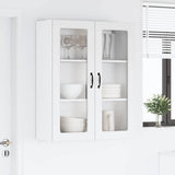 Kitchen Wall Cabinet White 80 x 31 x 100 cm Engineered Wood - Top-Down View