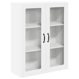 Kitchen Wall Cabinet White 80 x 31 x 100 cm Engineered Wood - Front View