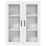 Kitchen Wall Cabinet White 80 x 31 x 100 cm Engineered Wood - Rear View