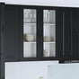 Dishwasher Panel Kalmar Black 80 x 31 x 100 cm Engineered Wood