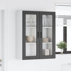 Dishwasher Panel Kalmar Black 80 x 31 x 100 cm Engineered Wood