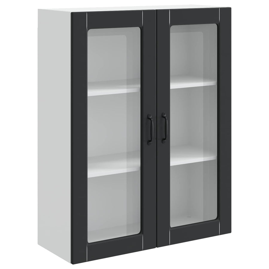 Dishwasher Panel Kalmar Black 80 x 31 x 100 cm Engineered Wood