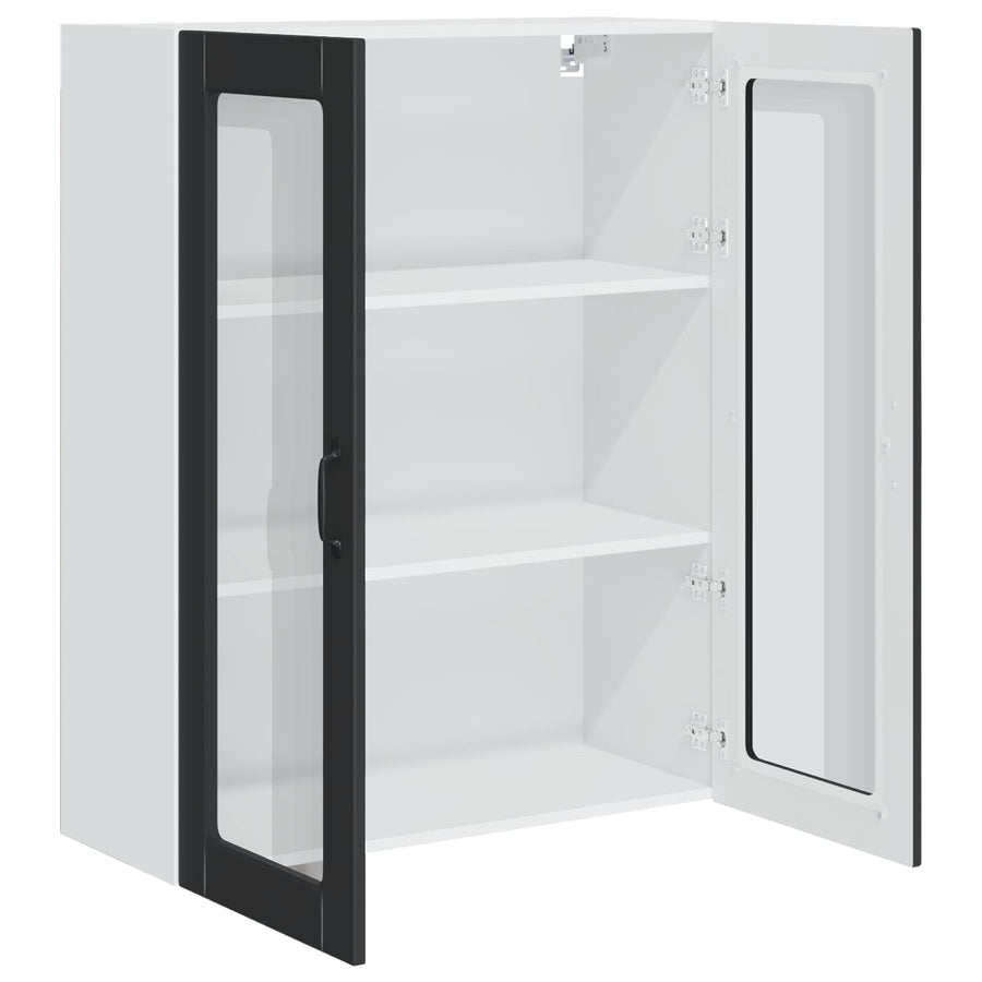 Dishwasher Panel Kalmar Black 80 x 31 x 100 cm Engineered Wood
