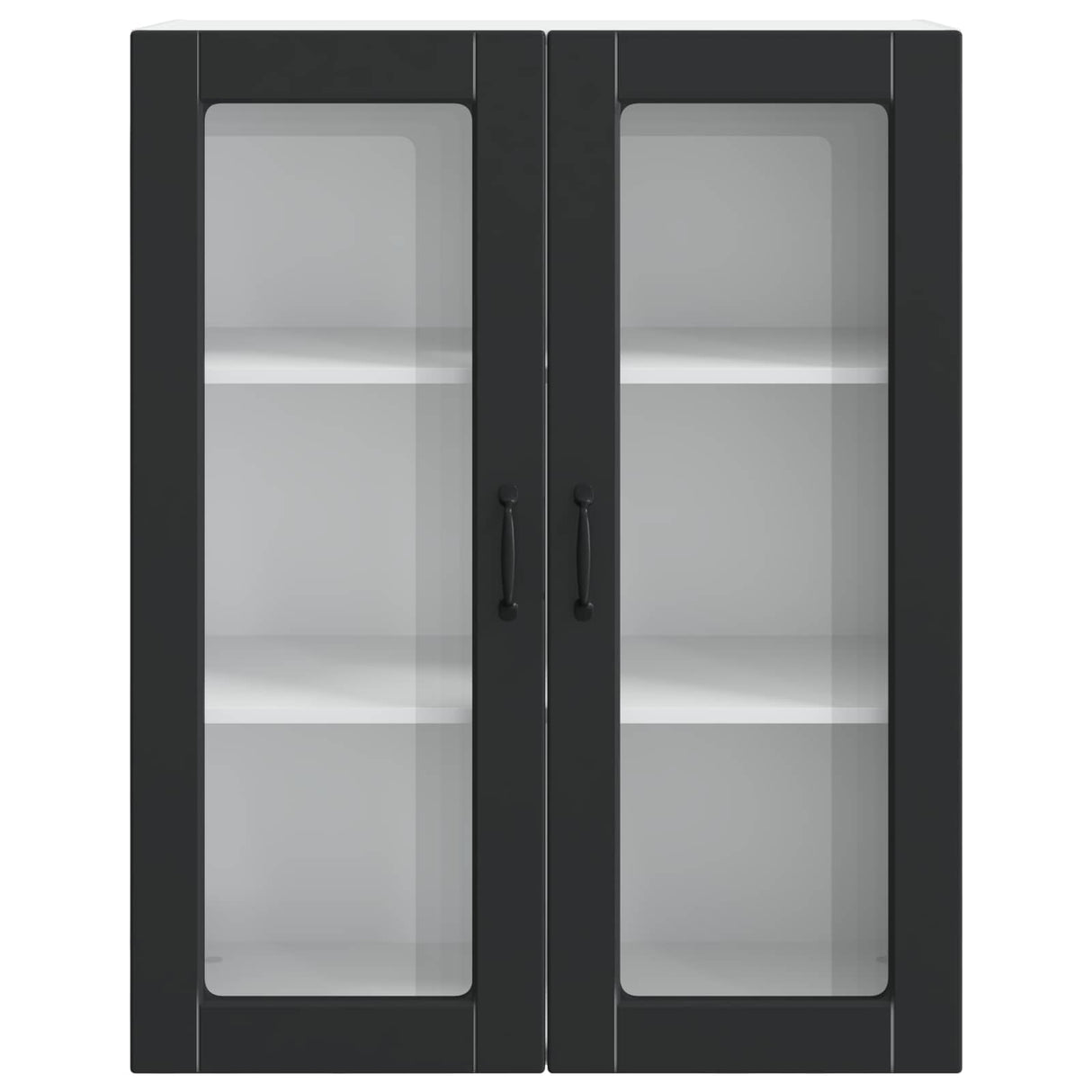 Dishwasher Panel Kalmar Black 80 x 31 x 100 cm Engineered Wood