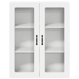 Kitchen Wall Cabinet High Gloss White 80 x 31 x 100 cm - Rear View