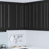 Dishwasher Panel Kalmar Black 57 x 57 x 100 cm Engineered Wood