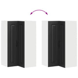 Dishwasher Panel Kalmar Black 57 x 57 x 100 cm Engineered Wood - Extra Image